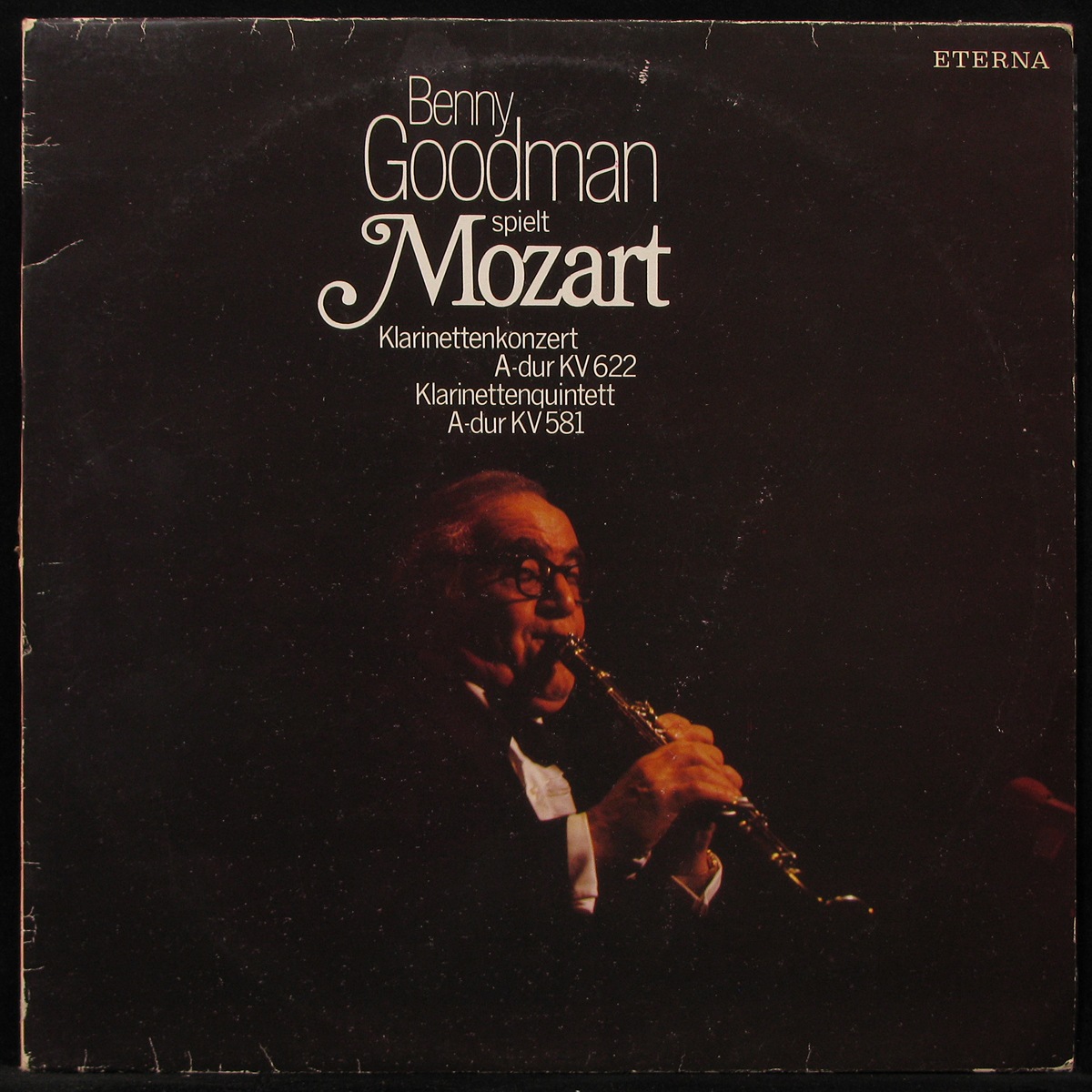 LP Benny Goodman — Benny Goodman Spielt Mozart фото