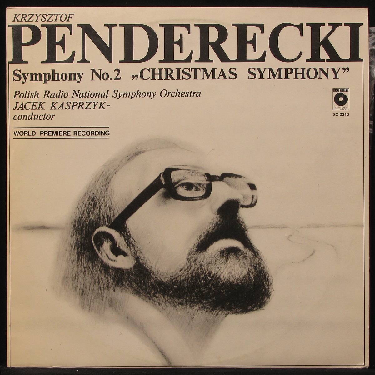 LP Jacek Kasprzyk / Polish Radio National Symphony Orchestra — Penderecki: Symphony No. 2 'Christmas Symphony' фото