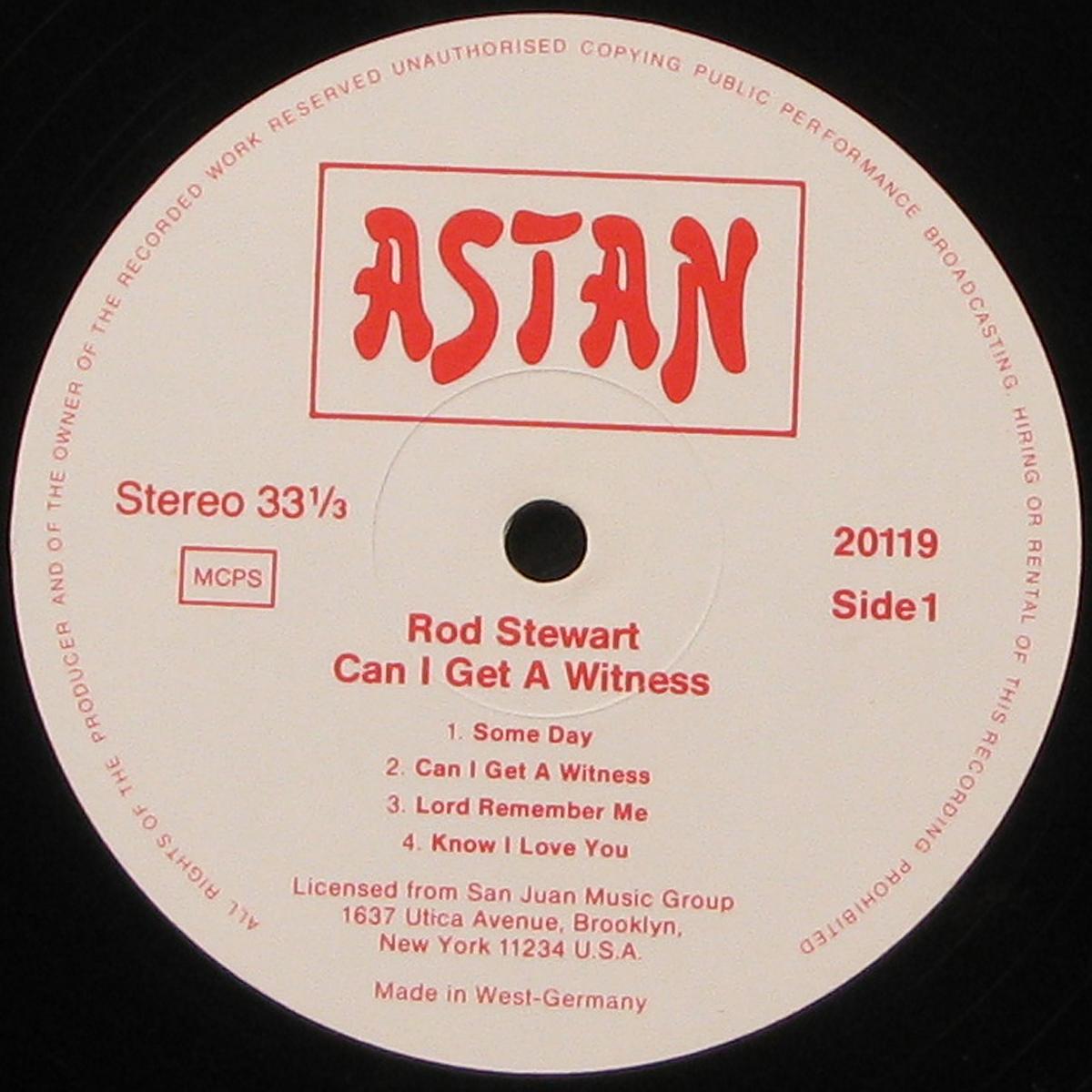 LP Rod Stewart — Can I Get A Witness фото 2