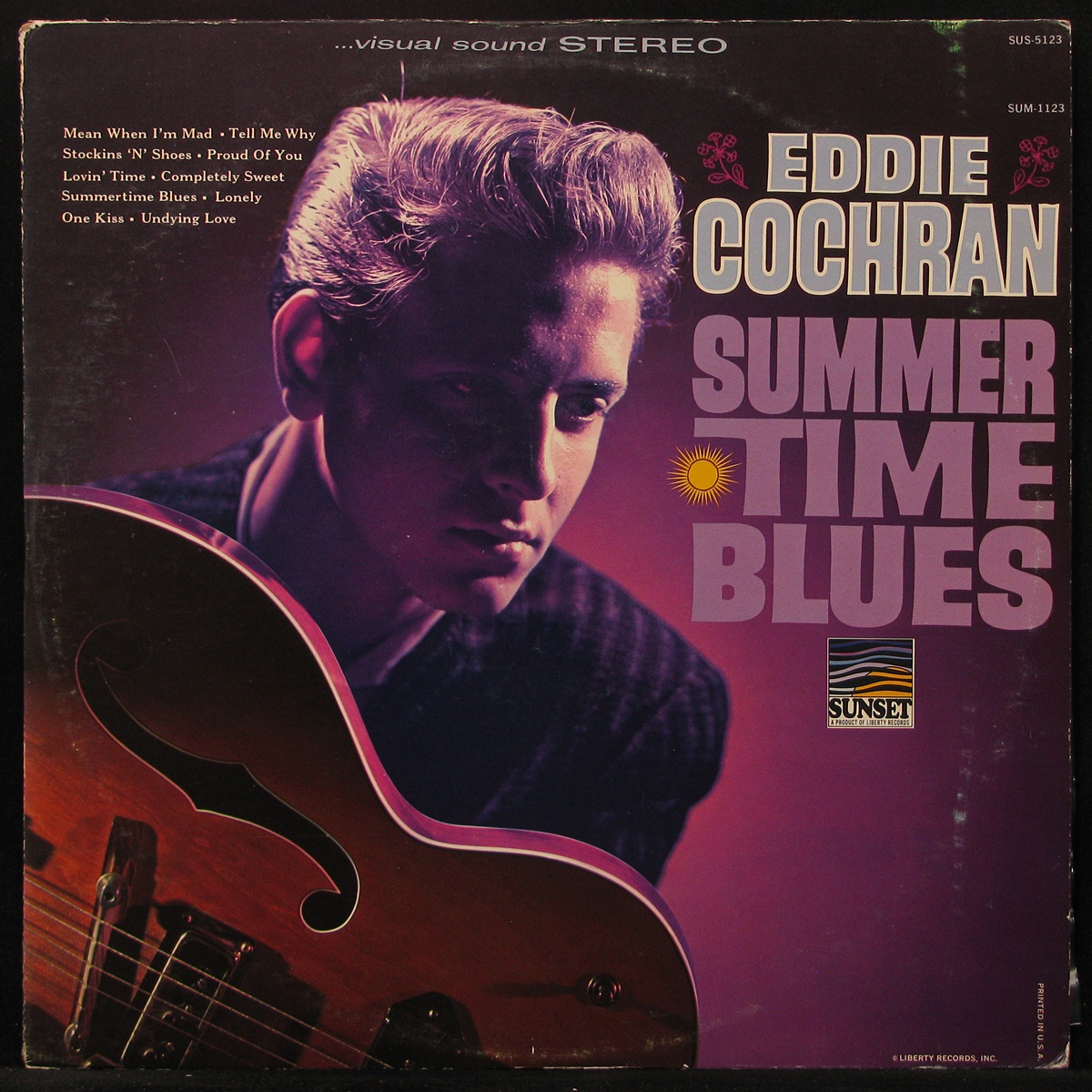 LP Eddie Cochran — Summertime Blues фото
