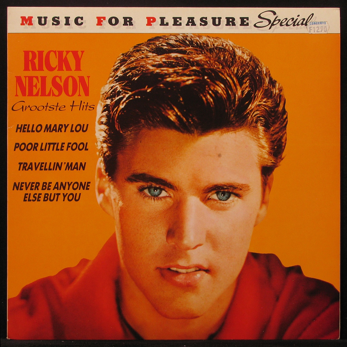 LP Ricky Nelson — Ricky Nelson's Grootste Hits фото