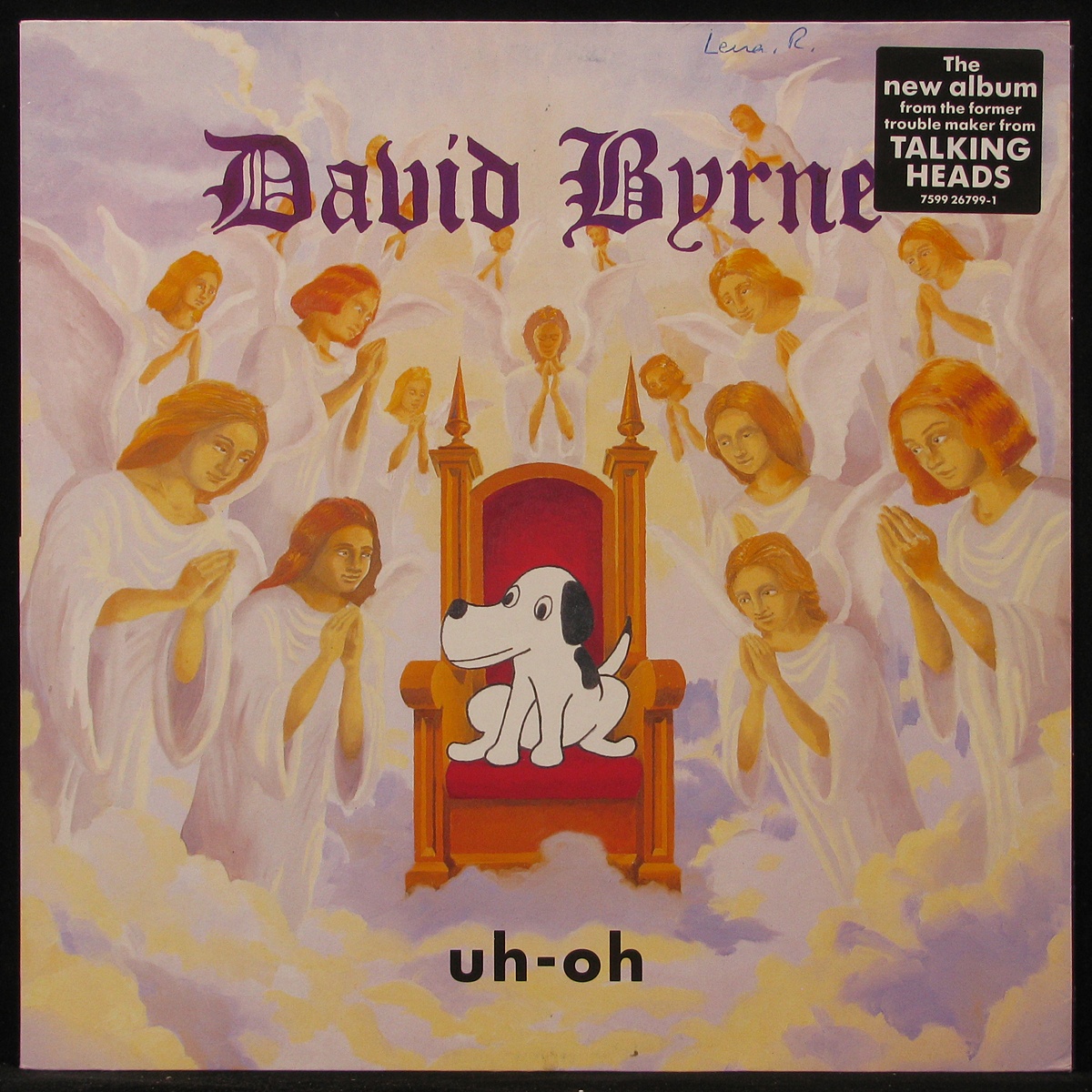 LP David Byrne — Uh-Oh фото