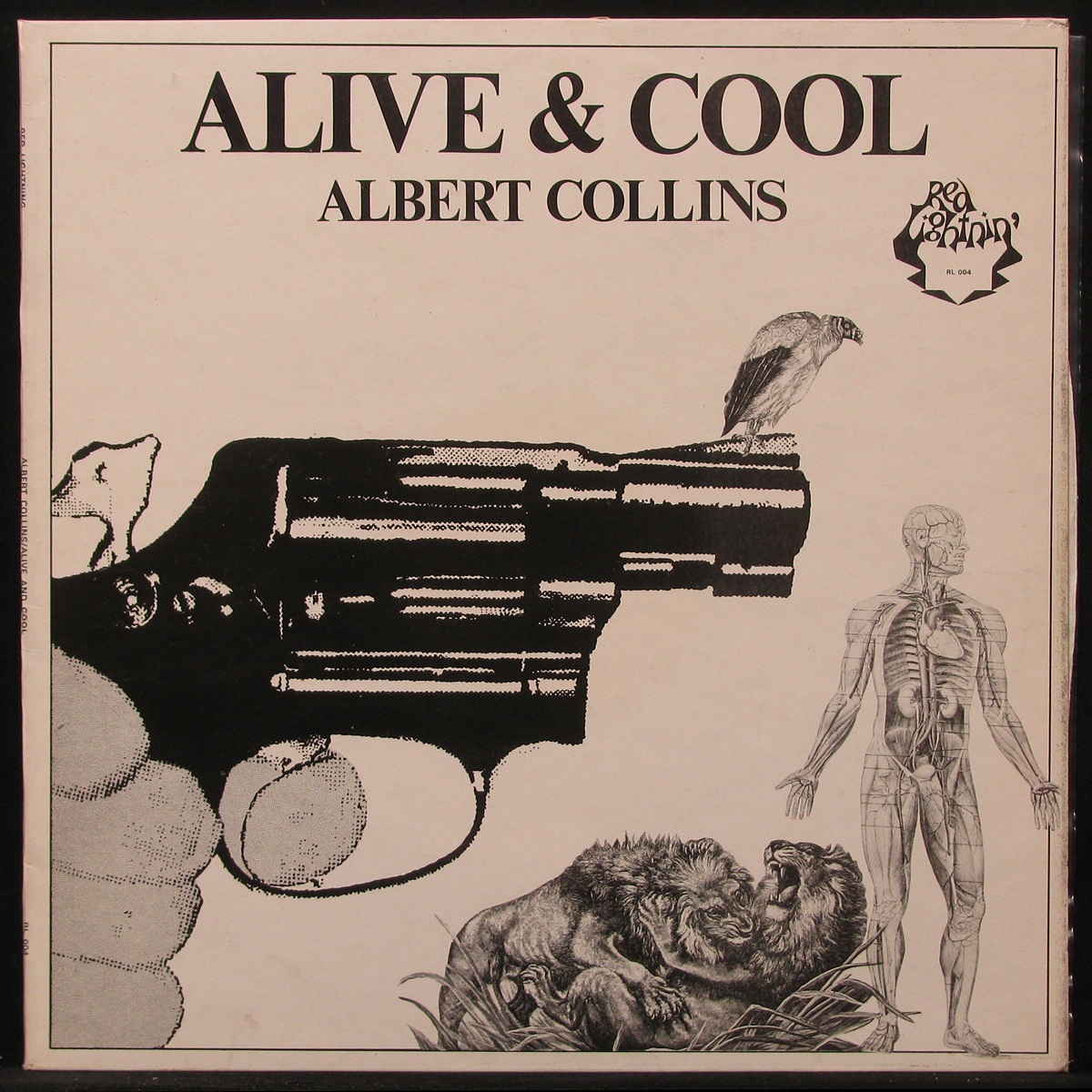 LP Albert Collins — Alive & Cool (mono) фото