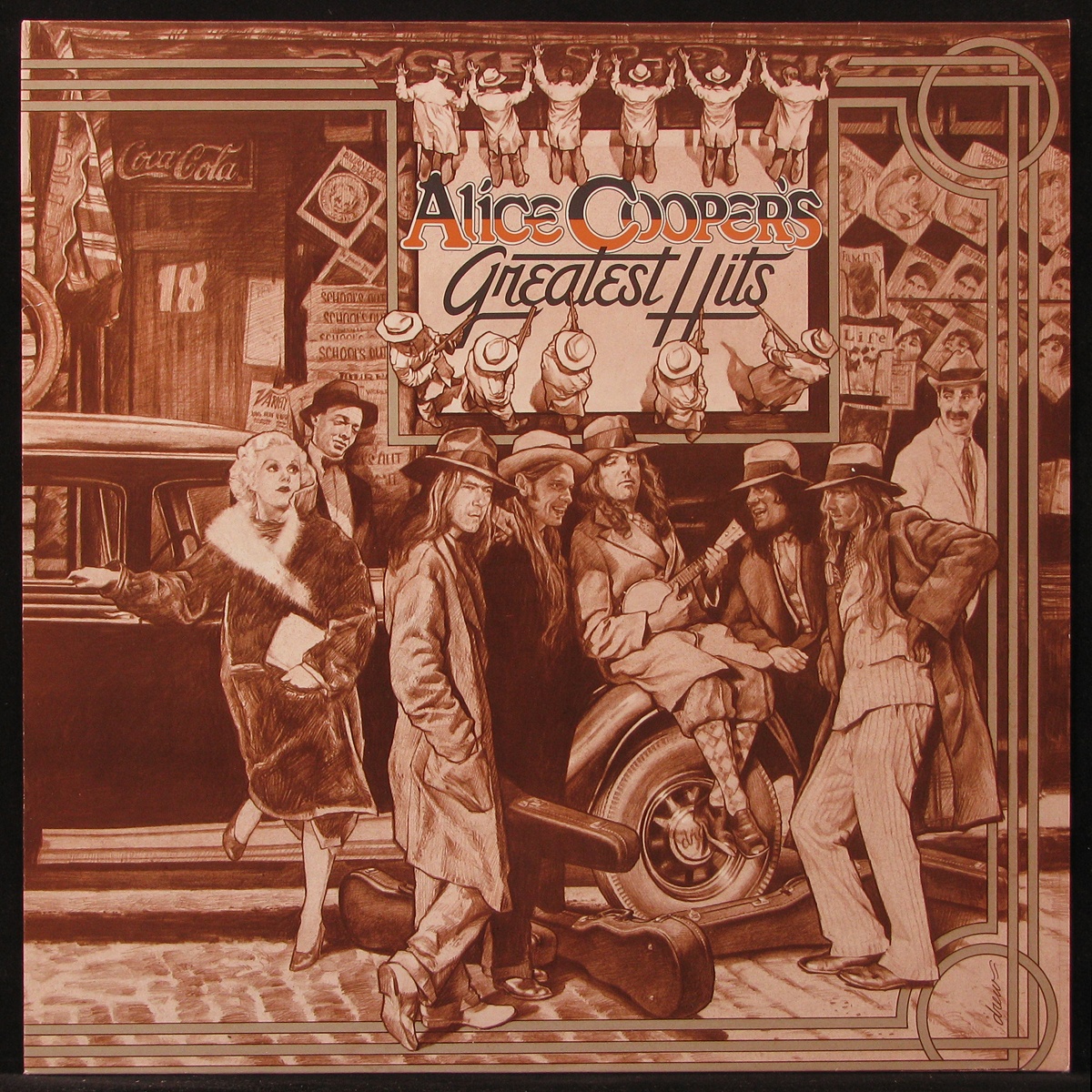 LP Alice Cooper — Greatest Hits фото