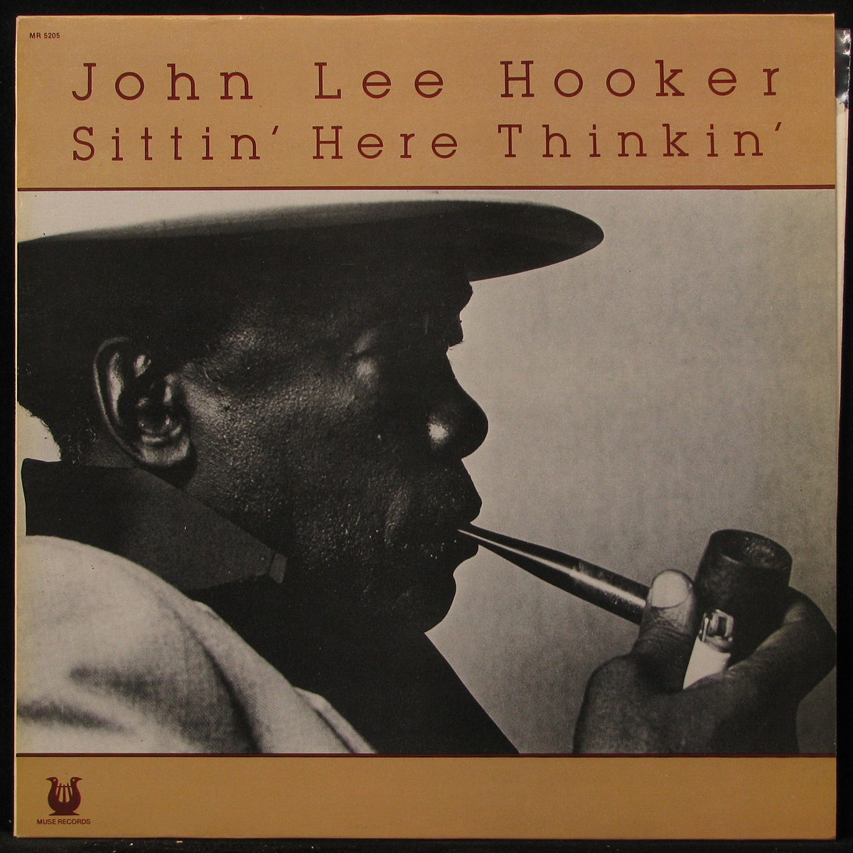 LP John Lee Hooker — Sittin' Here Thinkin фото