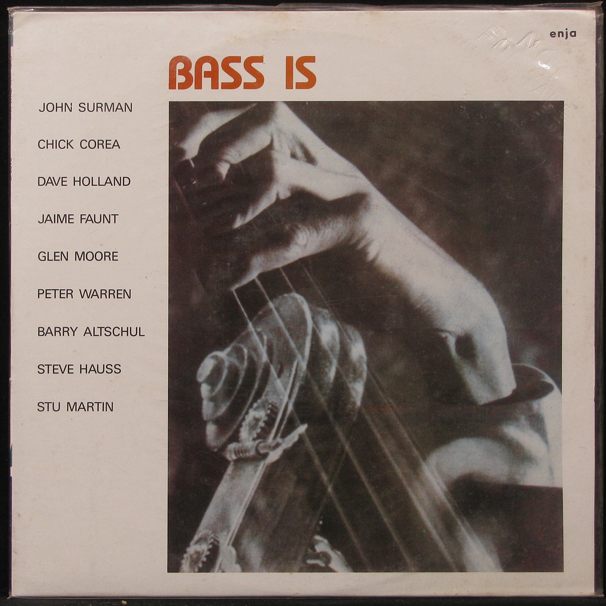 LP Peter Warren — Bass Is (sealed original, promo) фото