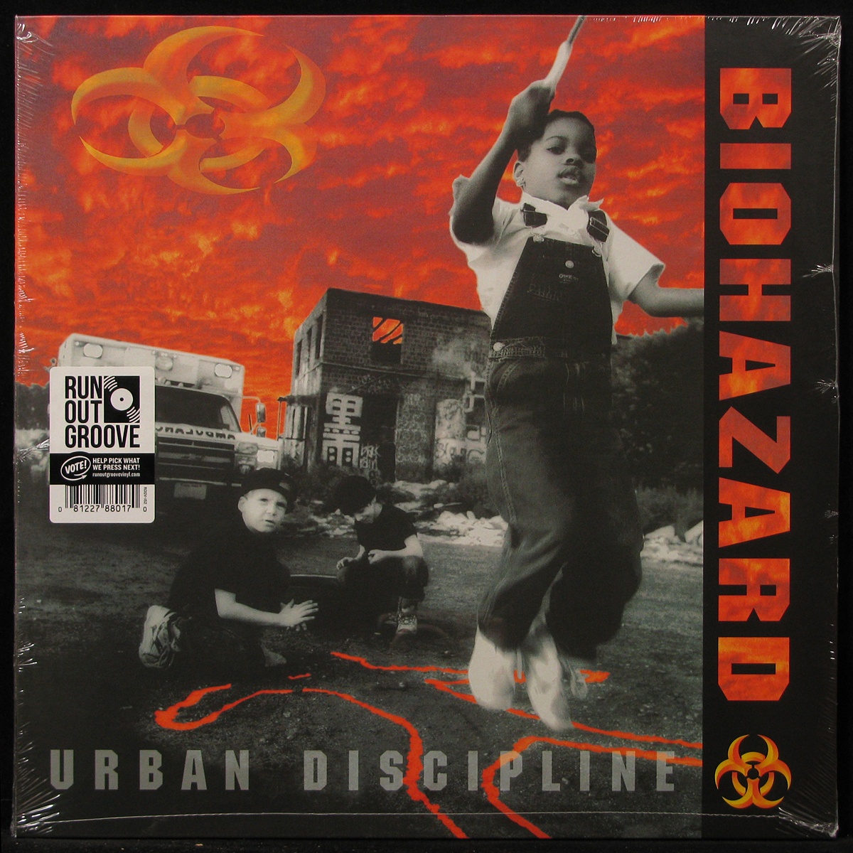 LP Biohazard — Urban Discipline (2LP, + poster) фото