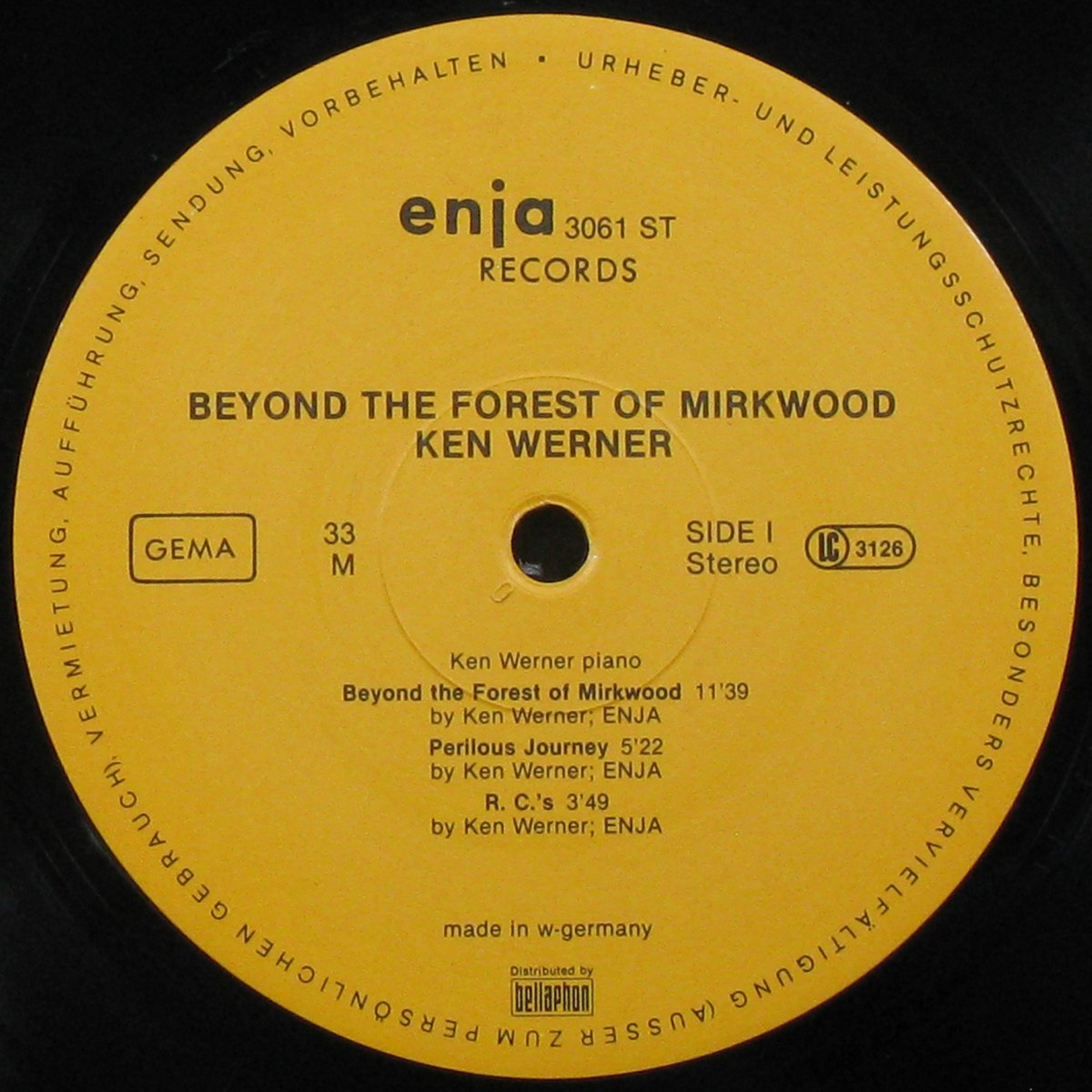 LP Ken Werner — Beyond The Forest Of Mirkwood фото 2