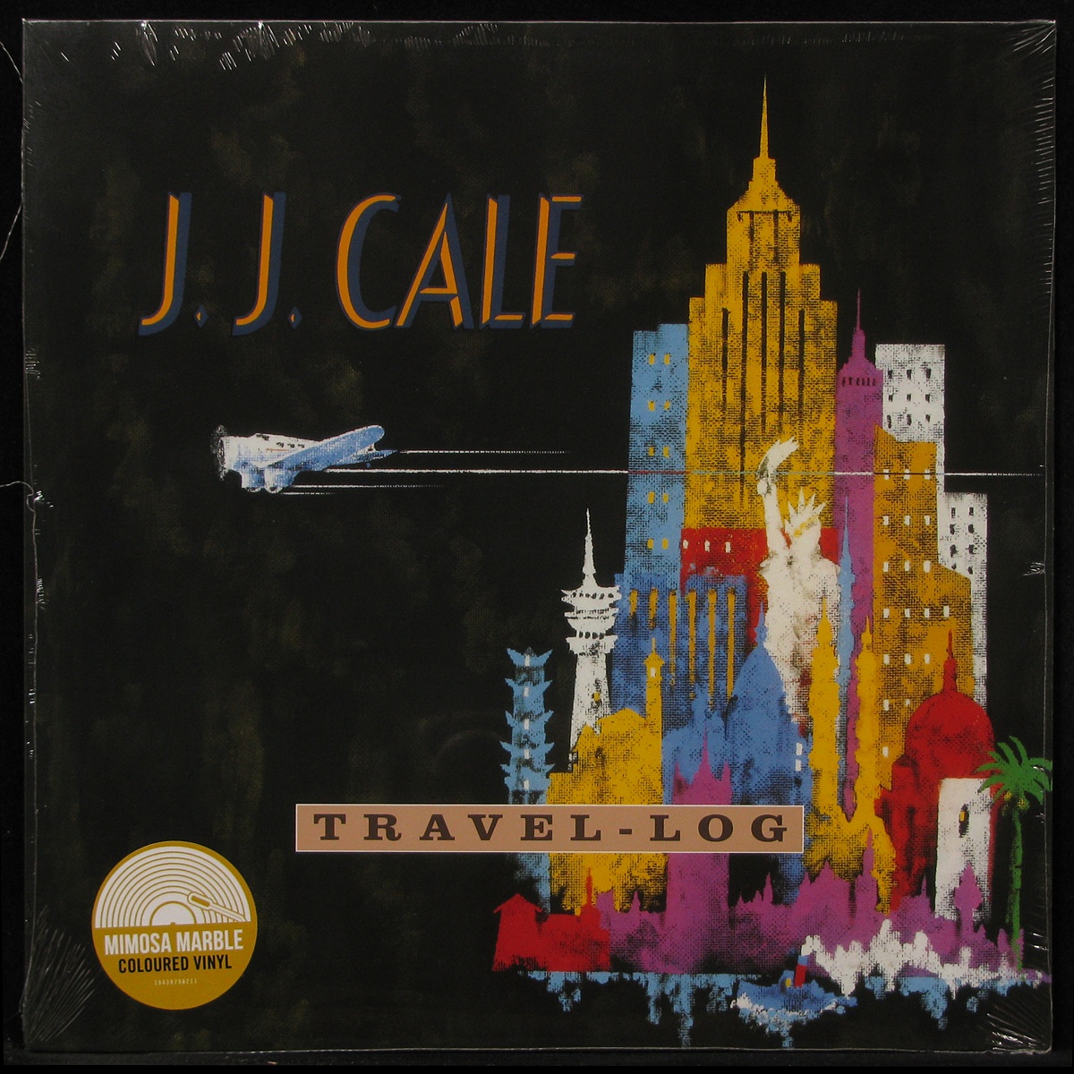 LP J.J. Cale — Travel-Log (coloured vinyl) фото