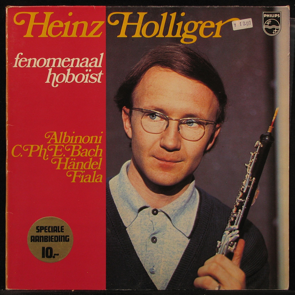 LP Heinz Holliger — Fenomenaal Hoboist фото