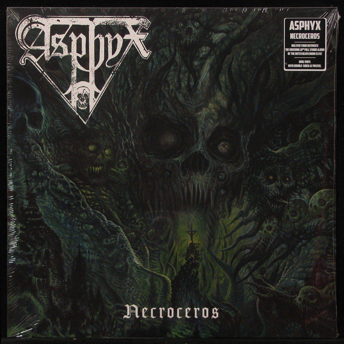 LP Asphyx — Necroceros (+ poster) фото