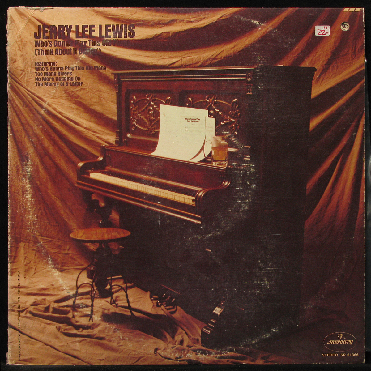 LP Jerry Lee Lewis — Who's Gonna Play This Old Piano фото