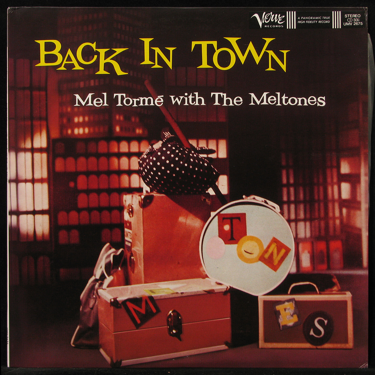 LP Mel Torme With The Mel-Tones — Back In Town фото