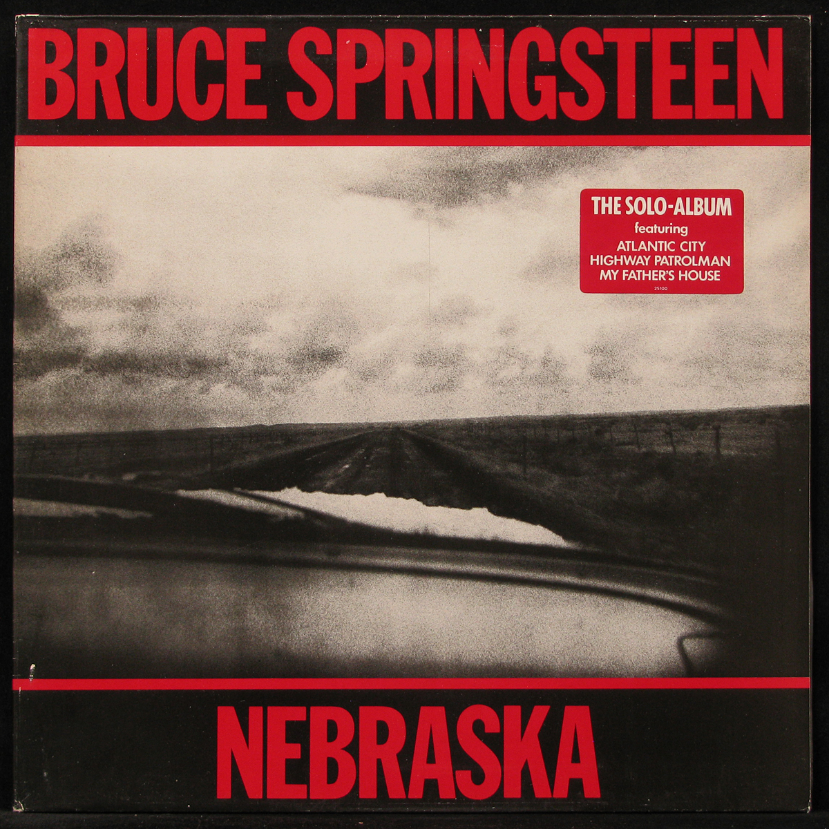 LP Bruce Springsteen — Nebraska фото