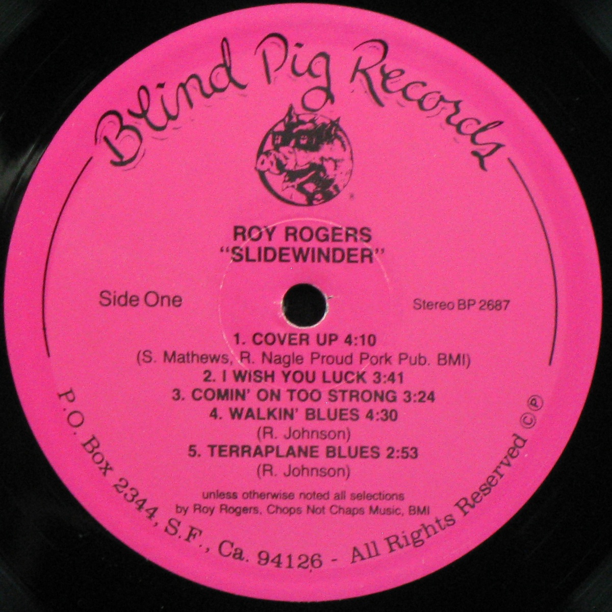 LP Roy Rogers — Slidewinder фото 2