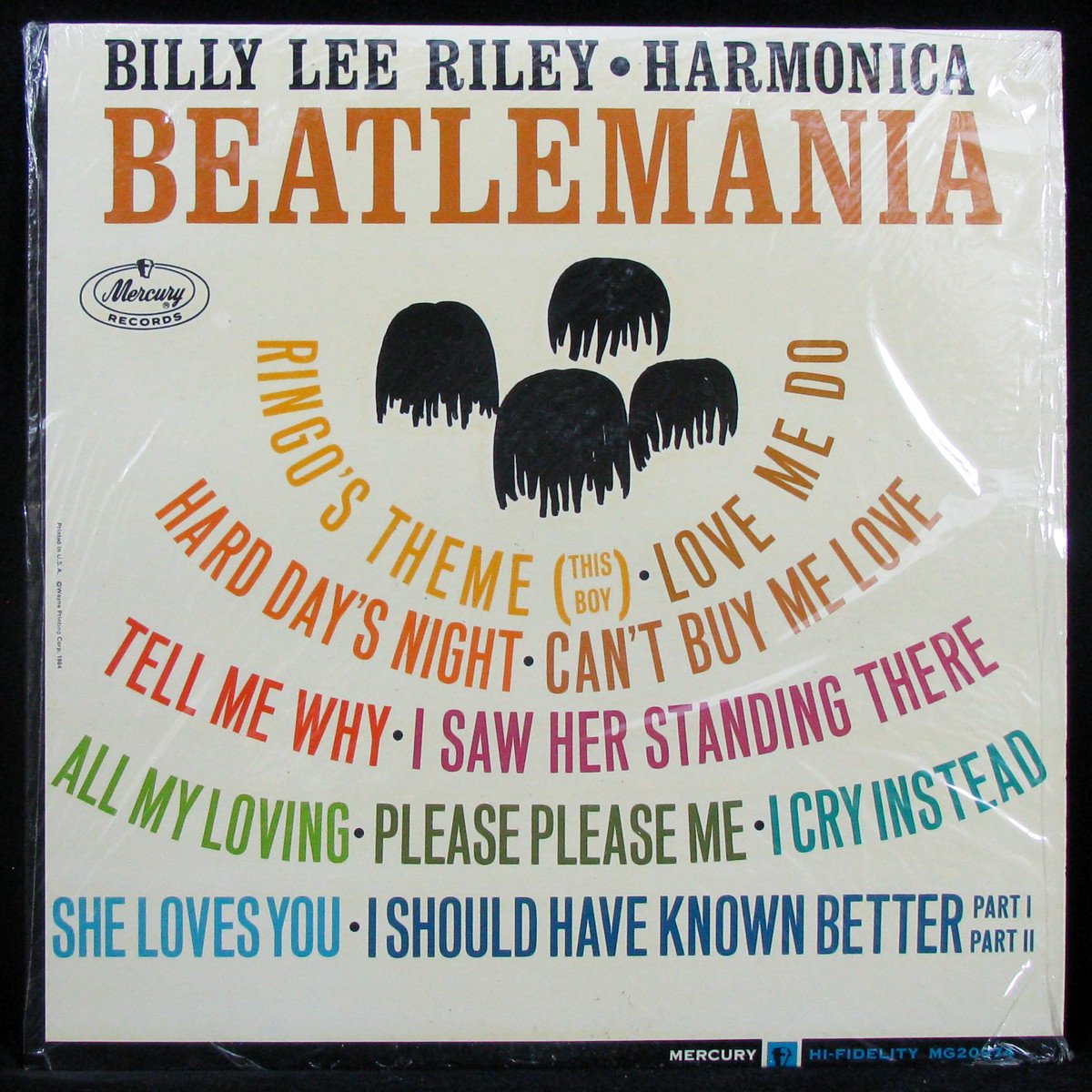 LP Billy Lee Riley — Harmonica Beatlemania фото
