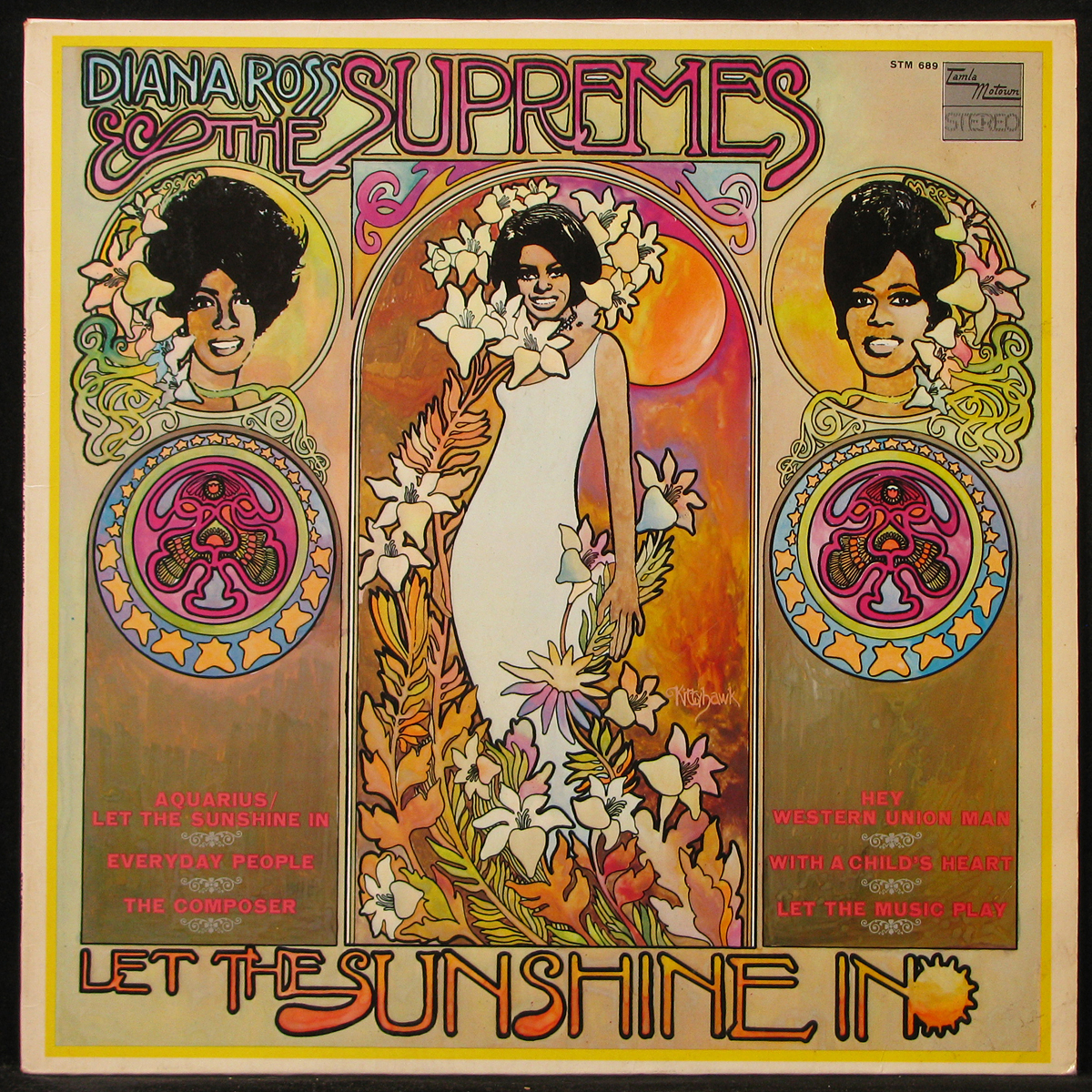 LP Diana Ross & Supremes — Let the Sunshine in  фото