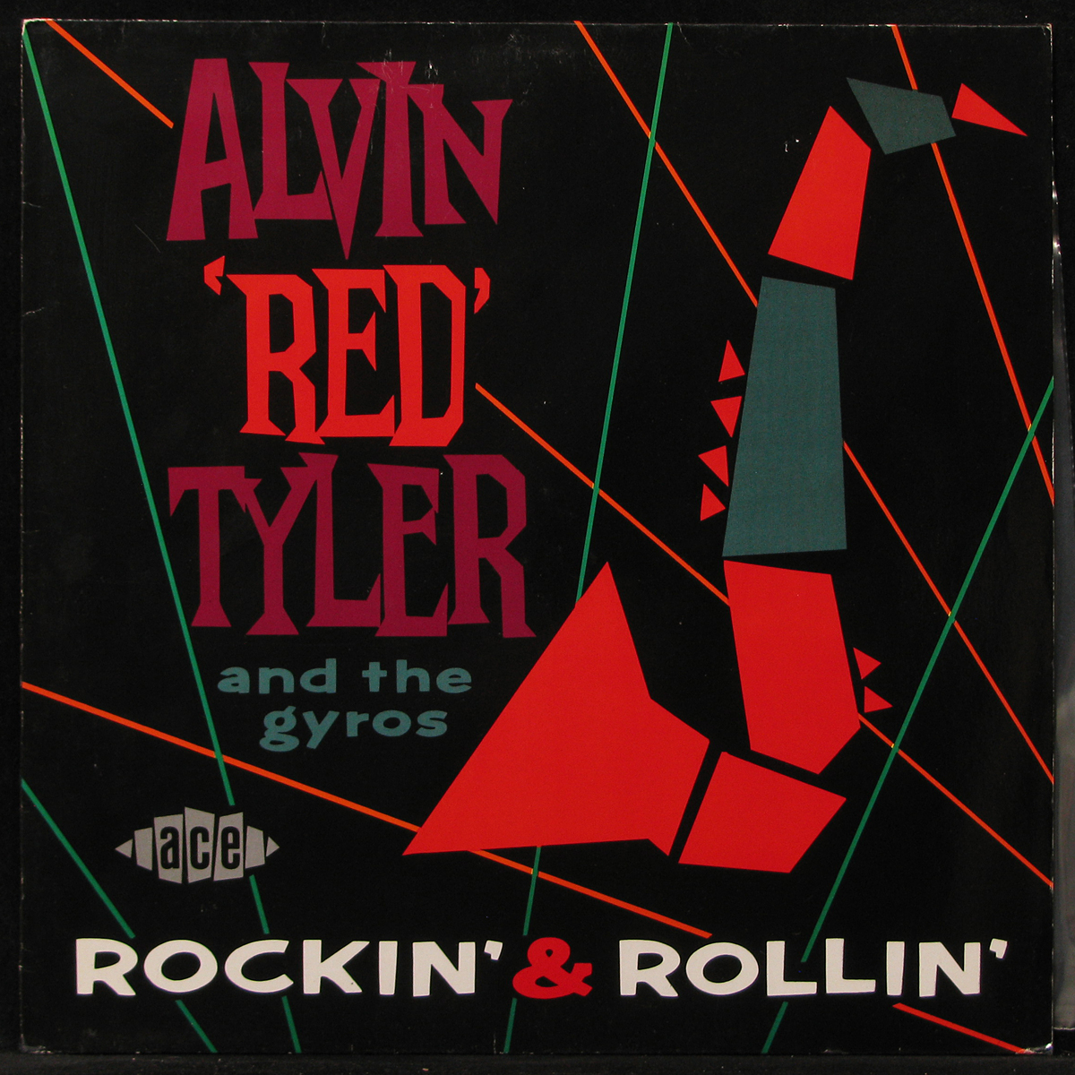 LP Alvin Red Tyler — Rockin' & Rollin' (mono) фото