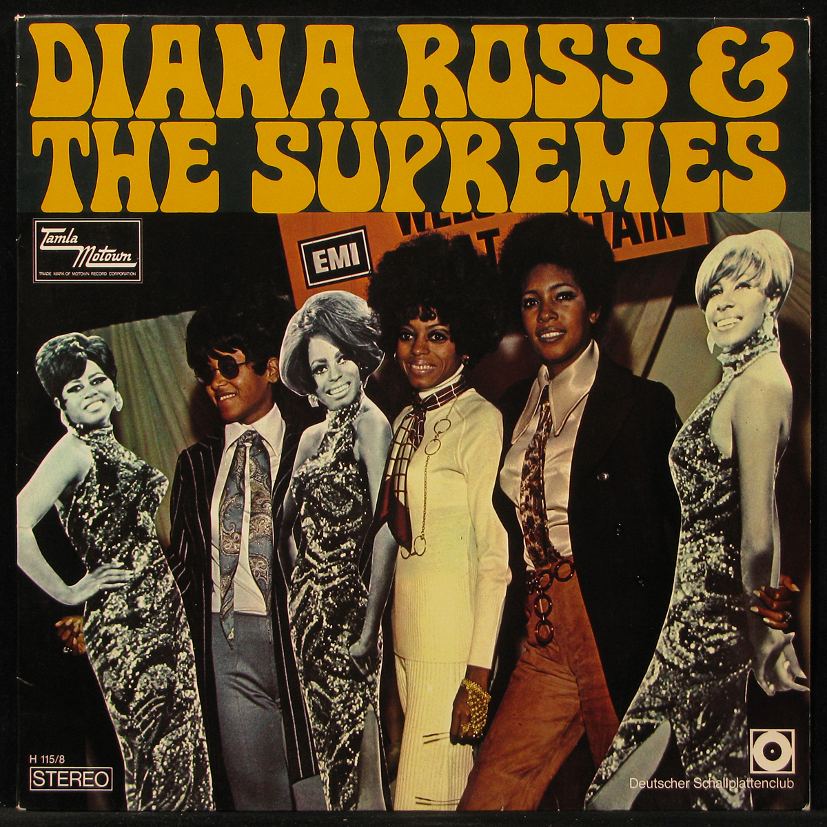 LP Diana Ross & The Supremes — Diana Ross & The Supremes (club edition) фото