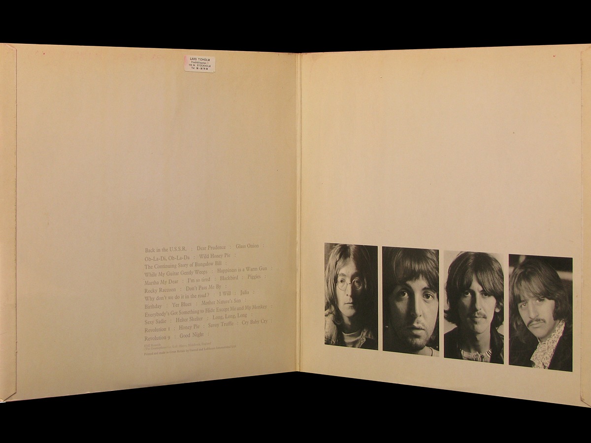 LP Beatles — White Album (2LP, + poster, + 4 photos) фото 3