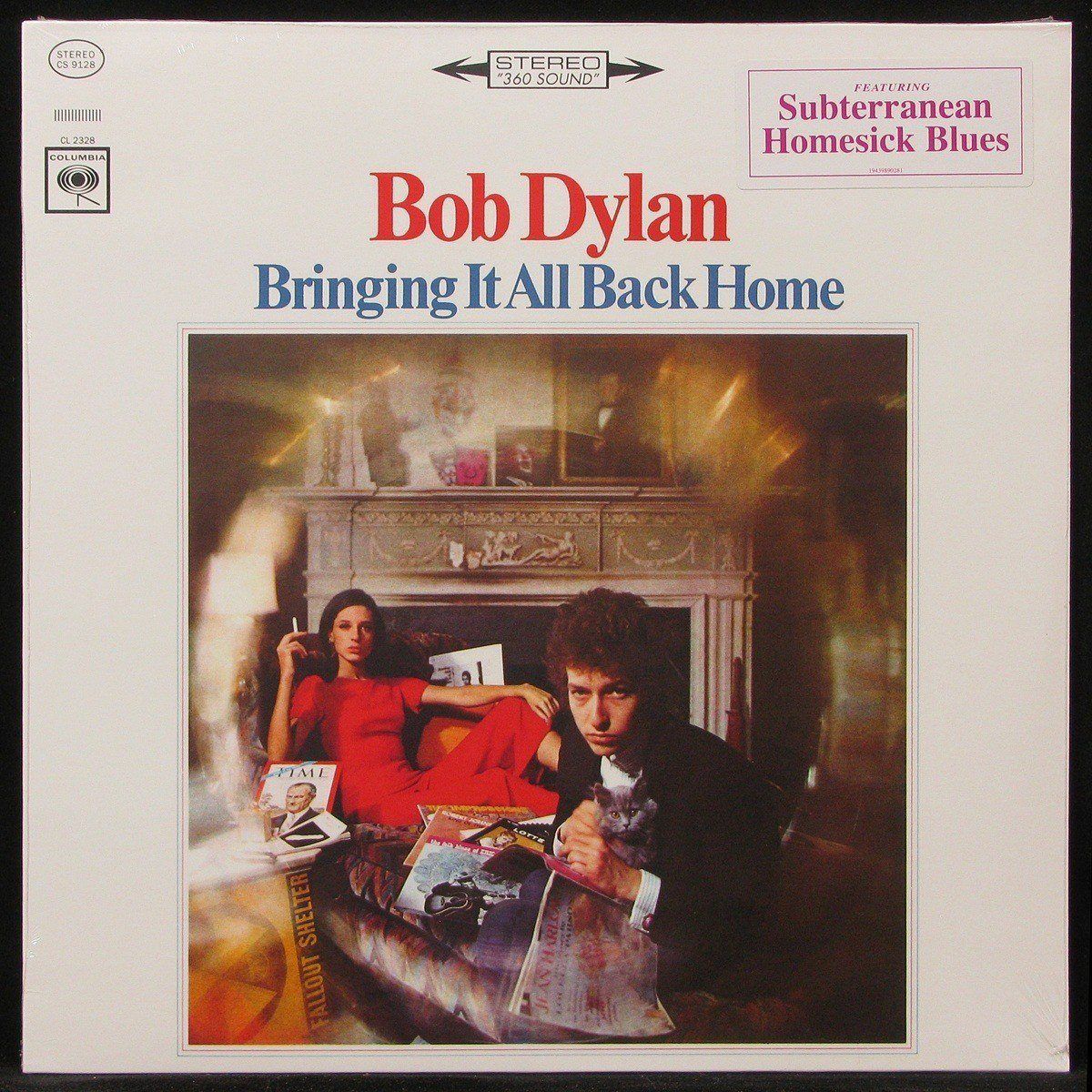 LP Bob Dylan — Bringing It All Back Home фото