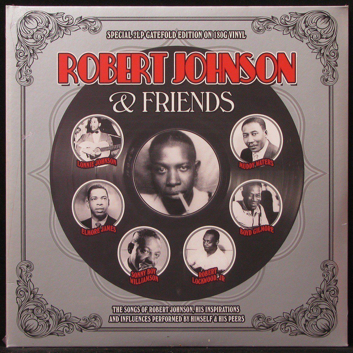 LP Robert Johnson — Robert Johnson & Friends (2LP) фото