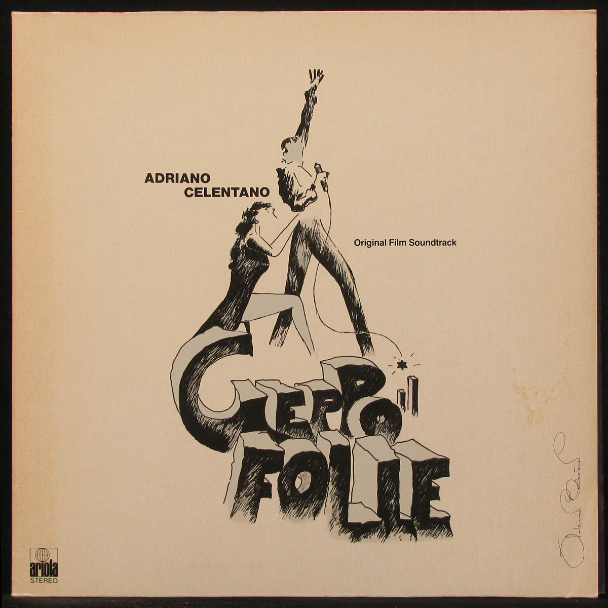 LP Adriano Celentano — Geppo Il Folle фото