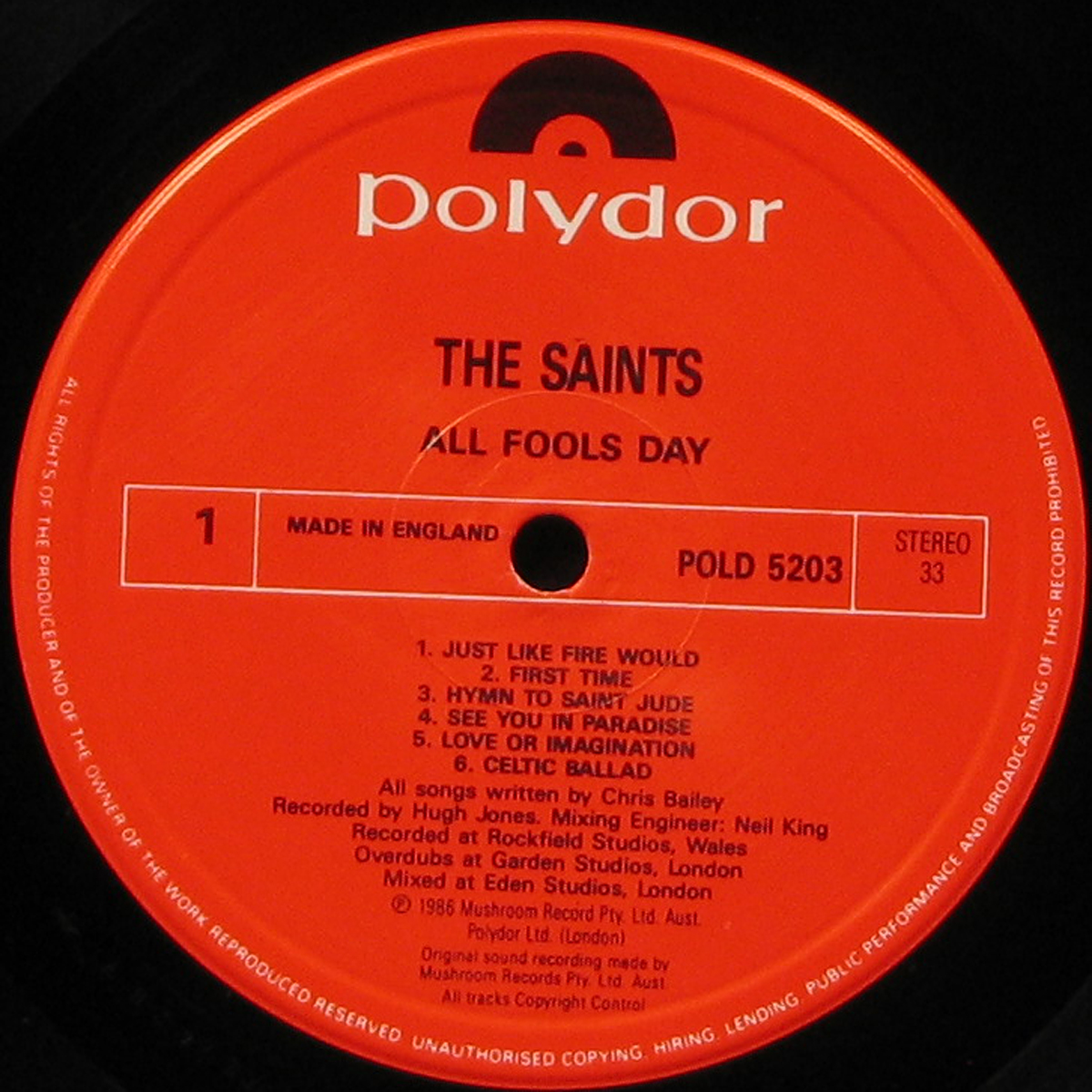 LP Saints — All Fools Day фото 2