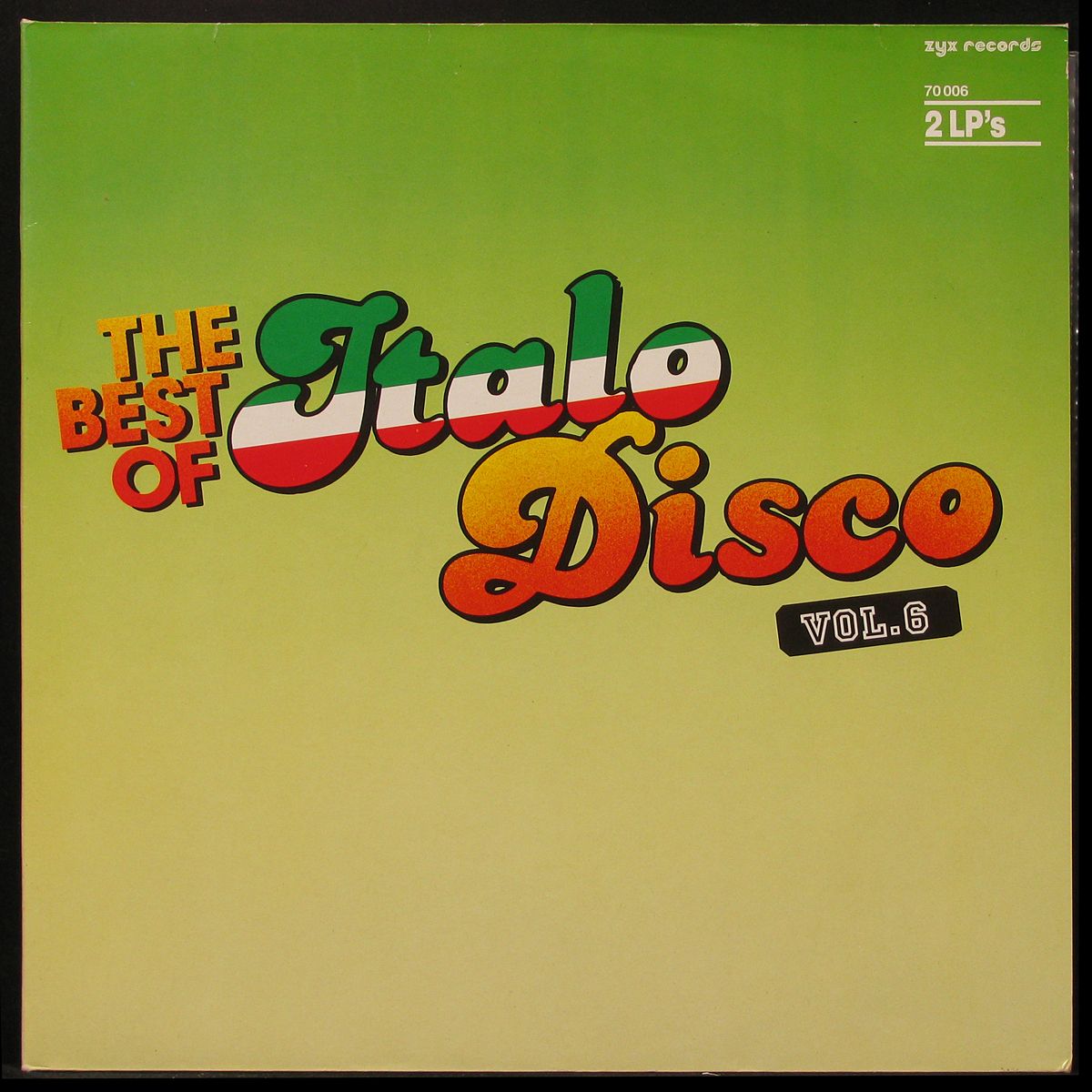 LP V/A — Best Of Italo-Disco Vol.6 (2LP) фото
