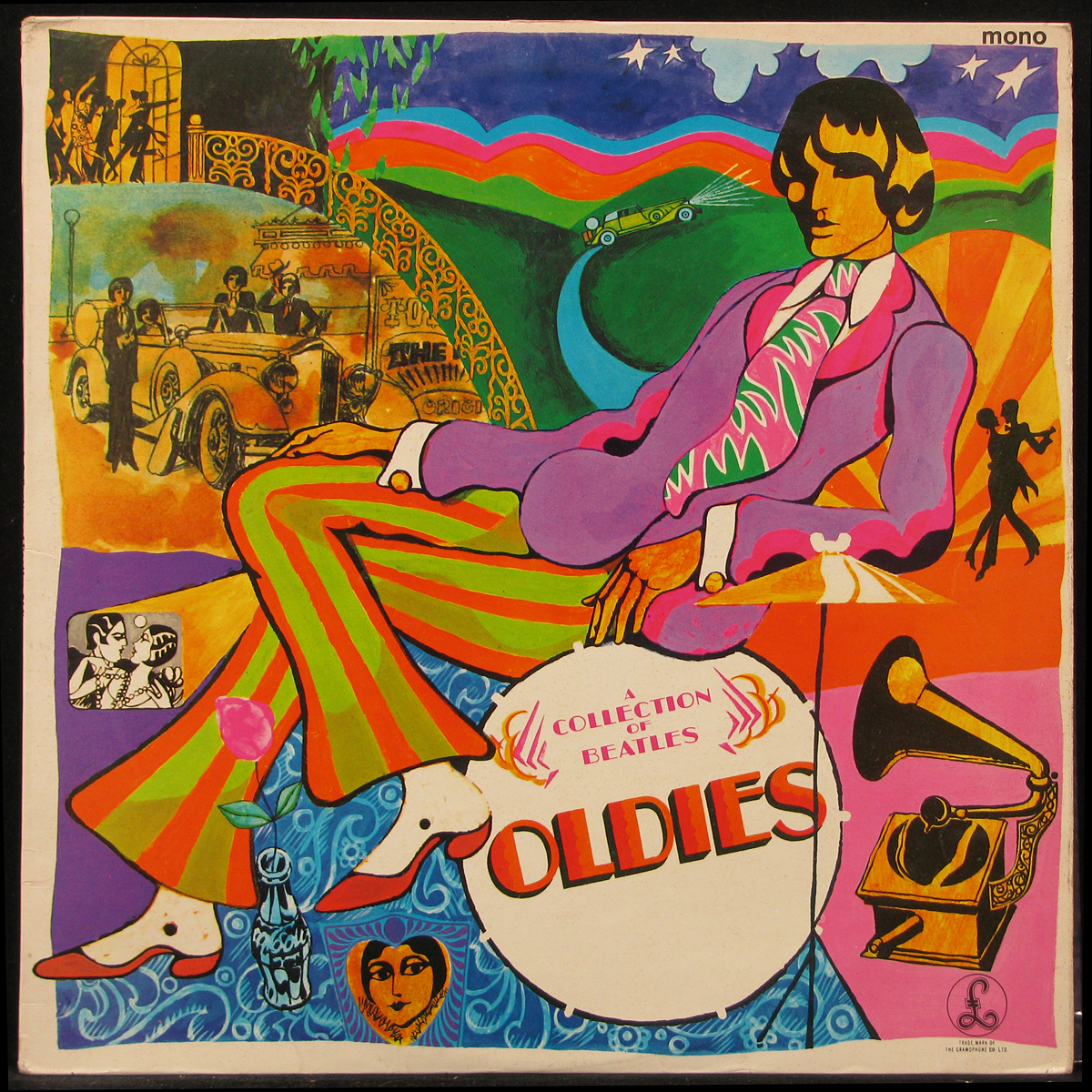 LP Beatles — A Collection Of Beatles Oldies (mono) фото