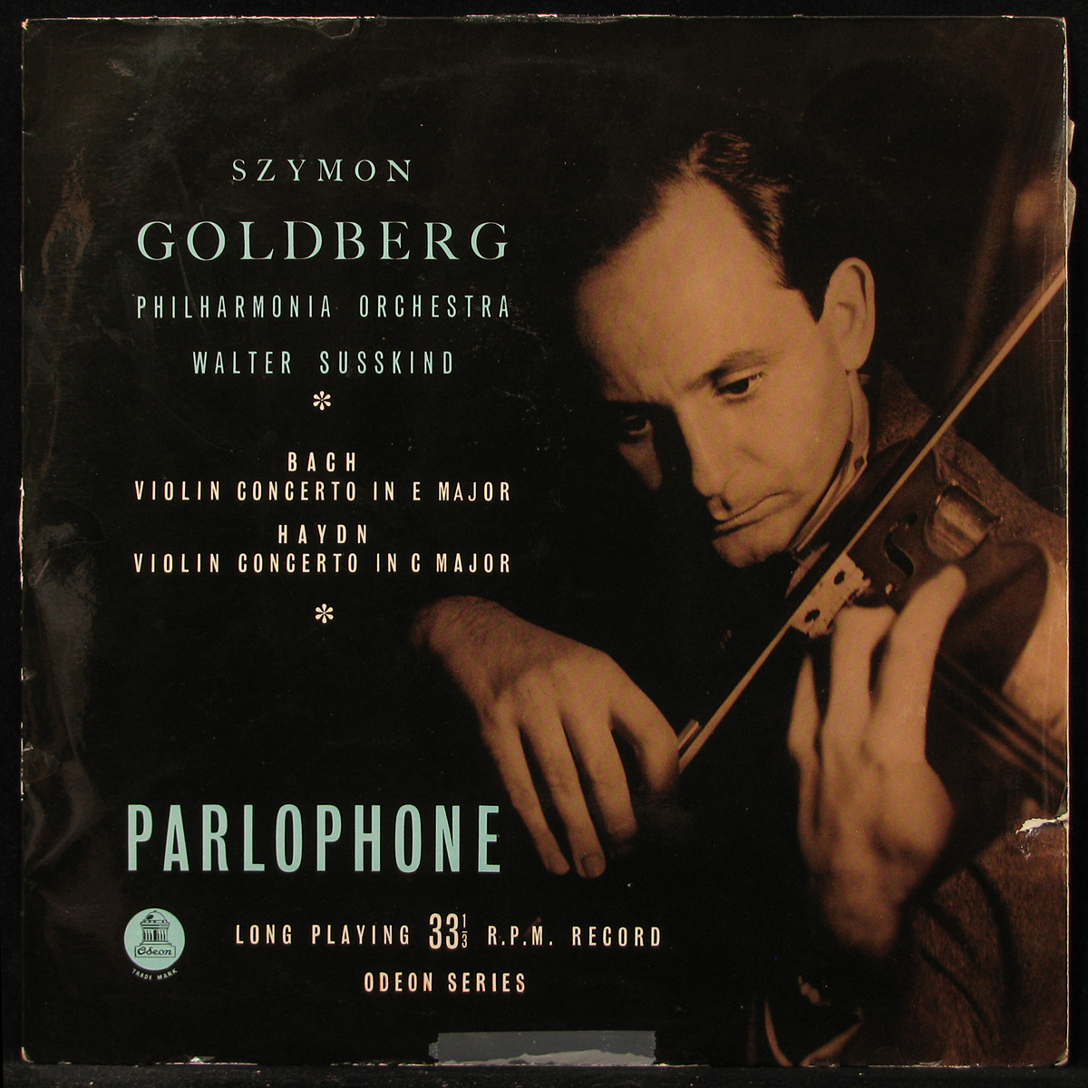 LP Szymon Goldberg — Haydn: Violin Concerto In G Major / Bach: Violin Concerto In E Major фото