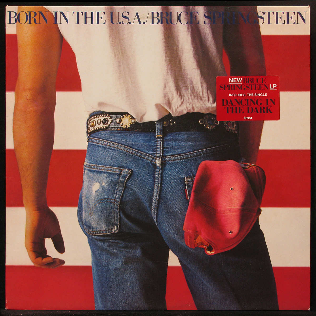 LP Bruce Springsteen — Born In The U.S.A. фото