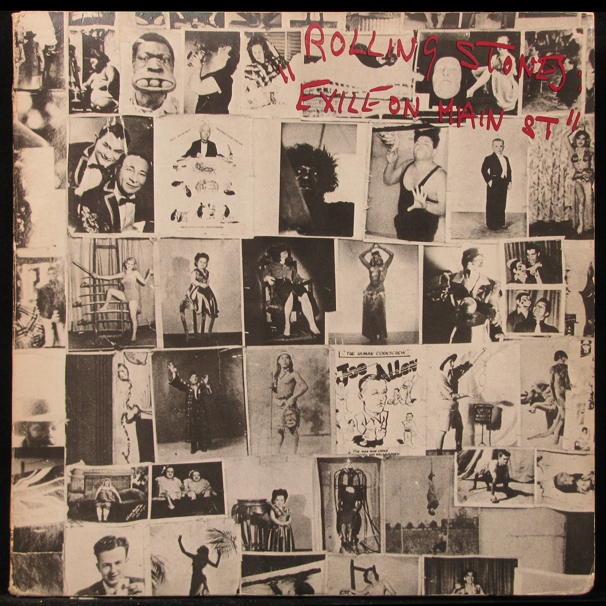 LP Rolling Stones — Exile On Main St (2LP, + 12 postcards) фото