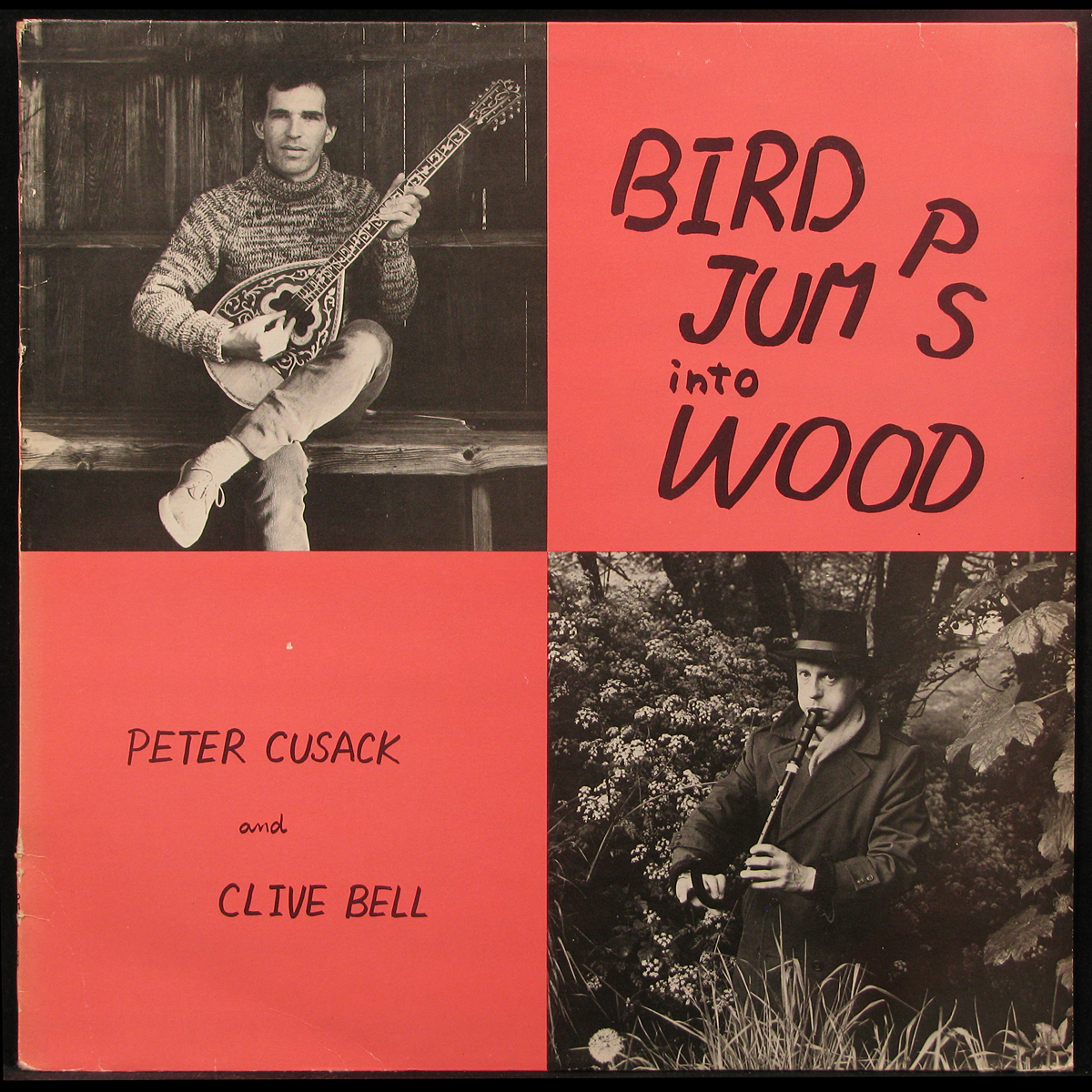 LP Peter Cusack And Clive Bell — Bird Jumps Into Wood фото