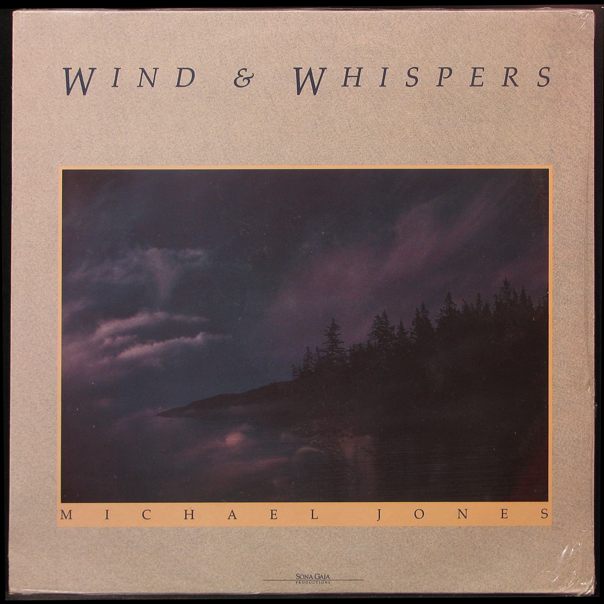 LP Michael Jones — Wind & Whispers (sealed original) фото