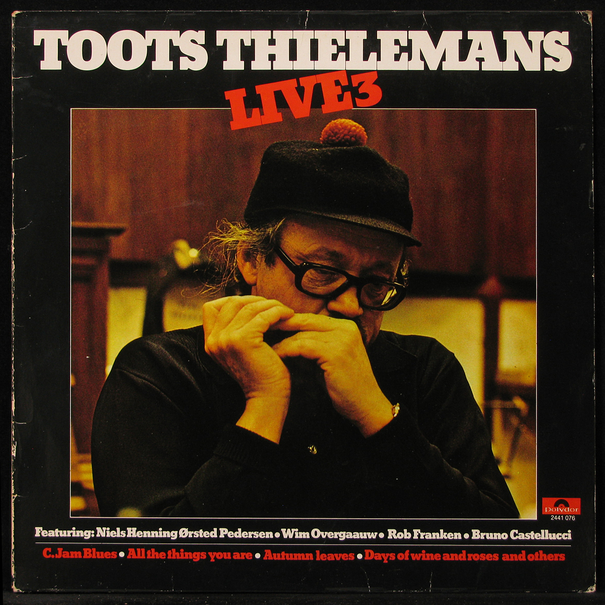 LP Toots Thielemans — Live 3 фото