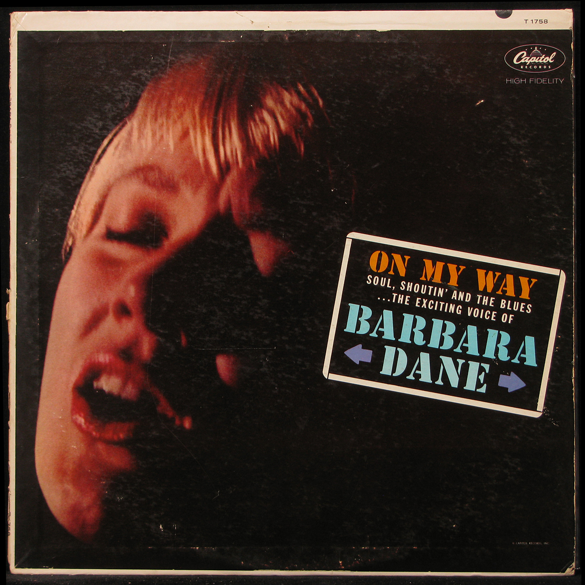 LP Barbara Dane — On My Way (mono) фото