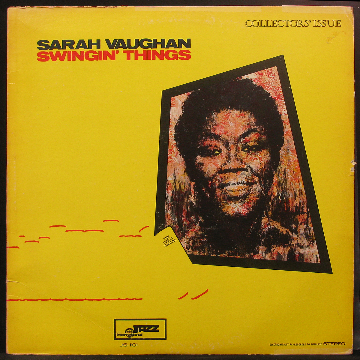LP Sarah Vaughan — Swingin' Things фото