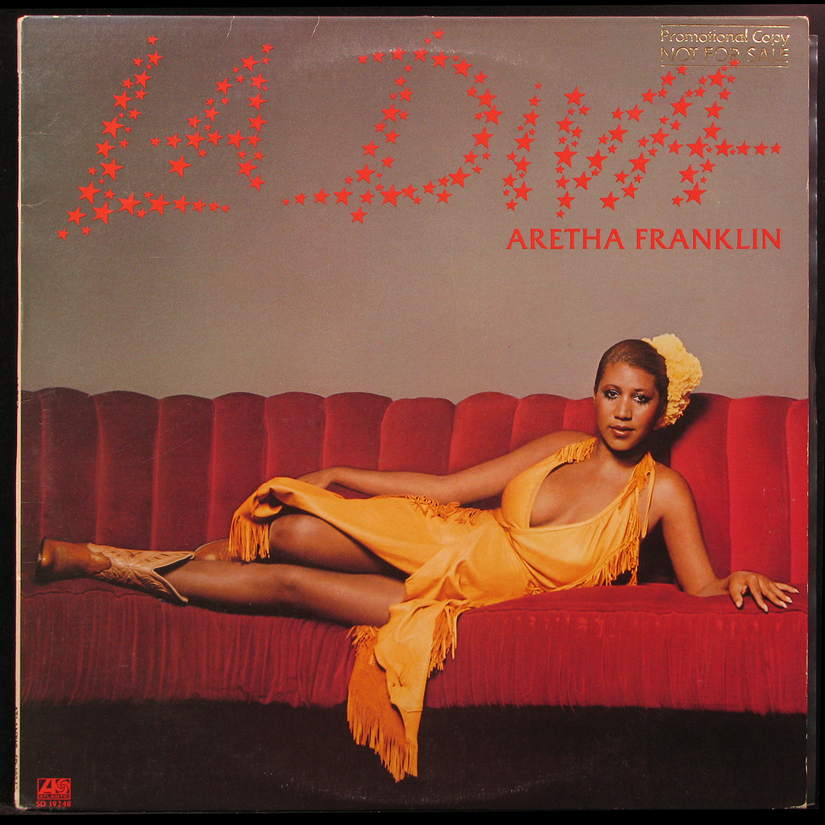 LP Aretha Franklin — La Diva (promo) фото