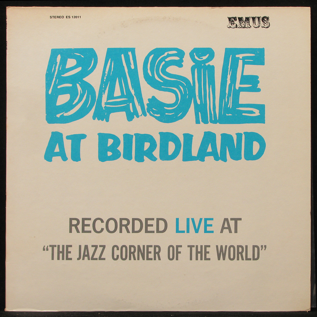 LP Count Basie — Basie At Birdland фото