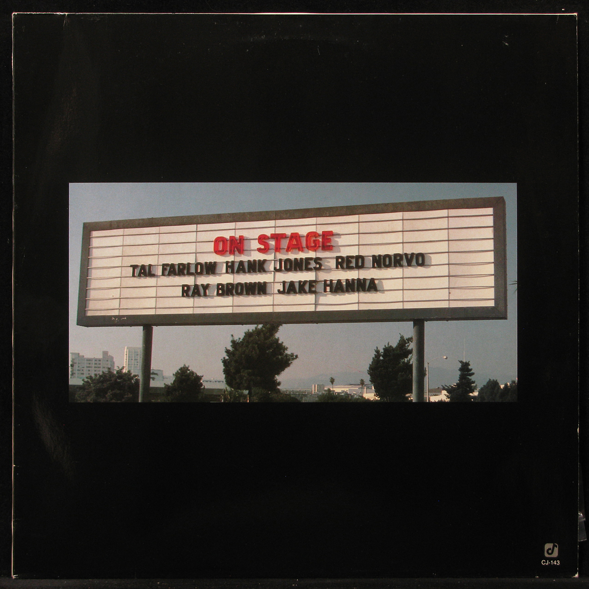 LP Tal Farlow / Hank Jones / Red Norvo — On Stage фото
