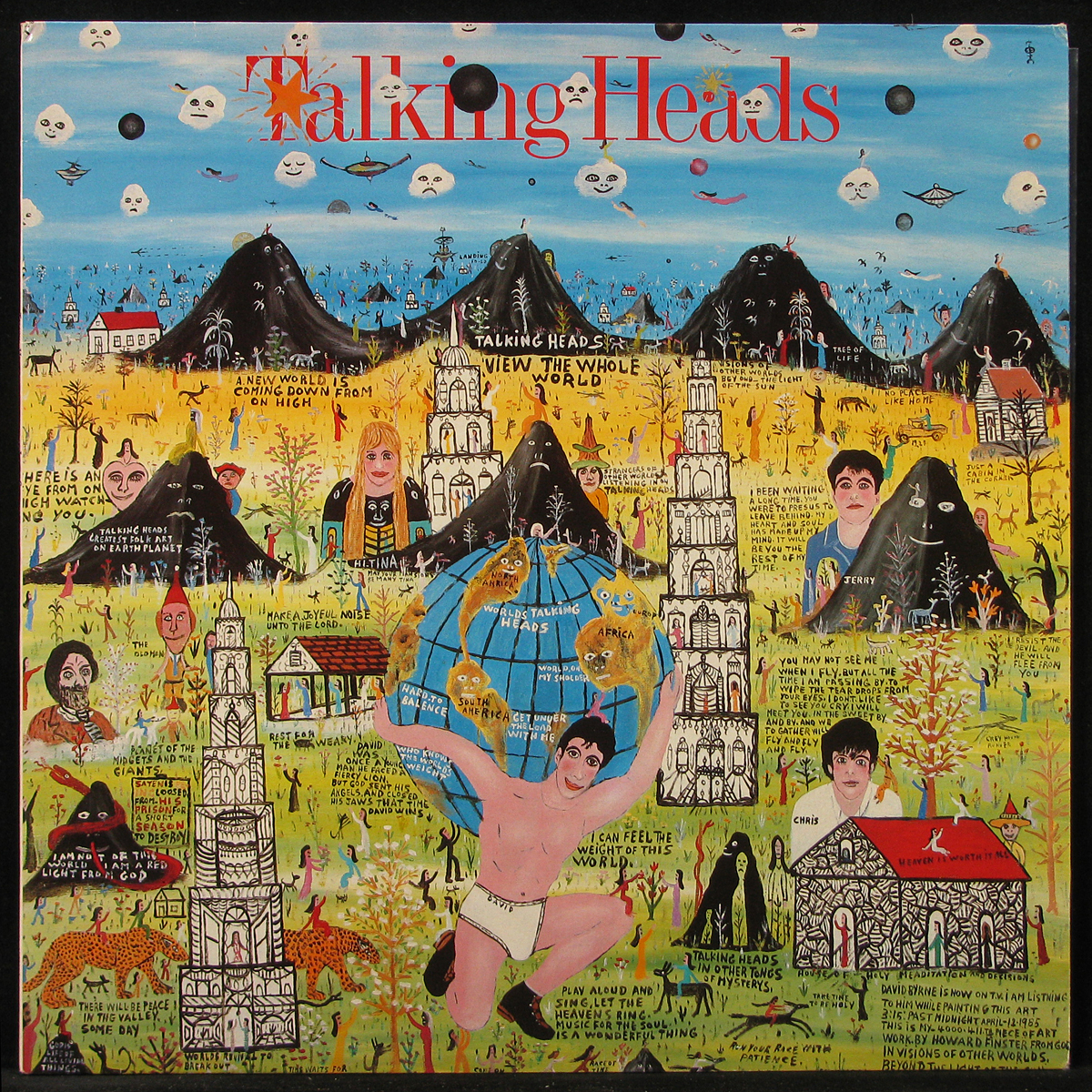 LP Talking Heads — Little Creatures (club edition) фото