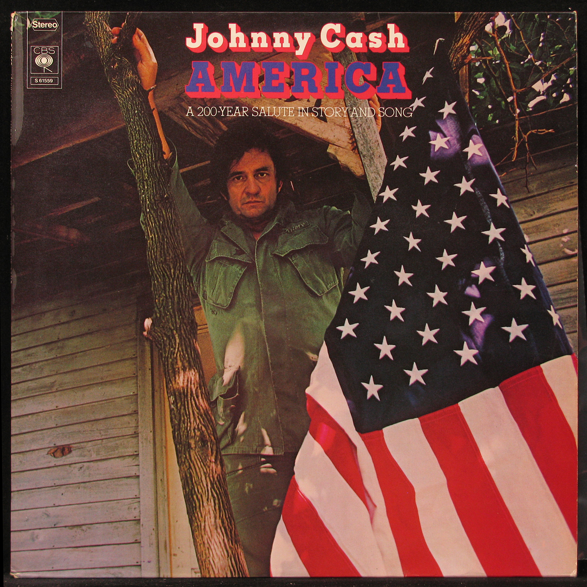 LP Johnny Cash — America - A 200-Year Salute In Story And Song фото