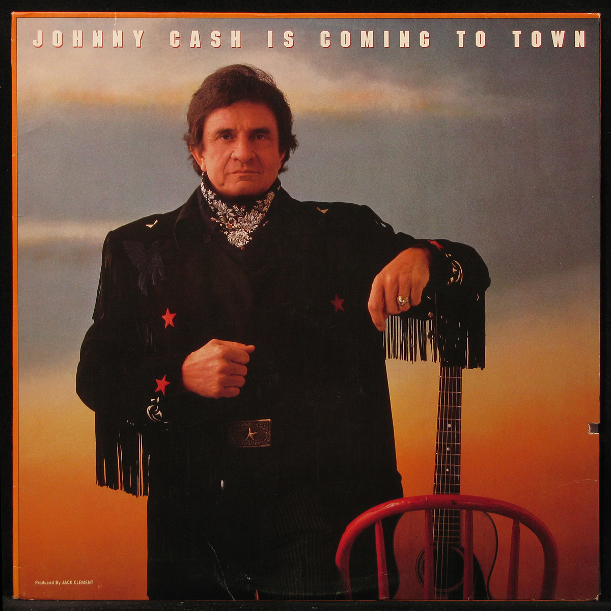 LP Johnny Cash — Johnny Cash Is Coming To Town фото