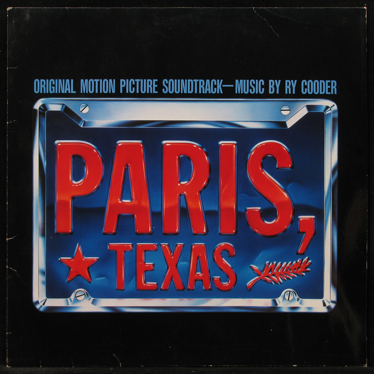 LP Ry Cooder — Paris, Texas фото