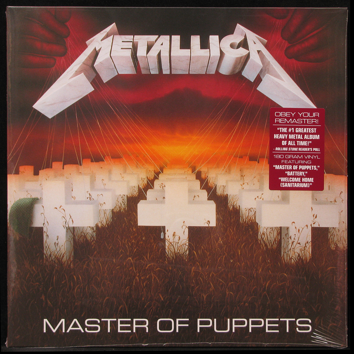 LP Metallica — Master Of Puppets фото