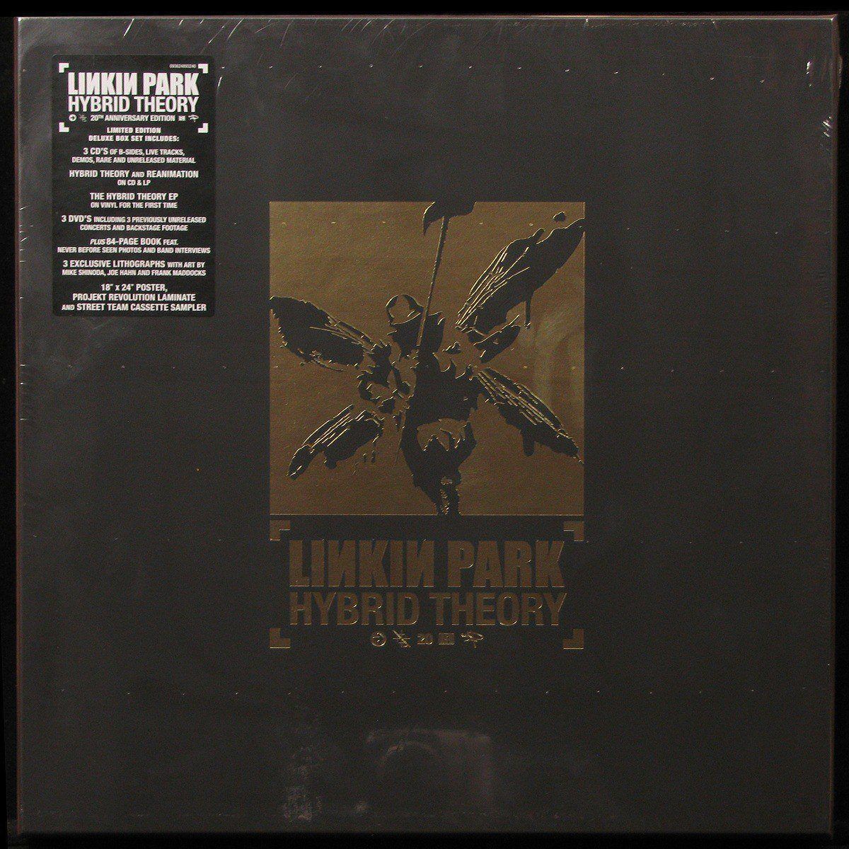 LP Linkin Park — Hybrid Theory (20th Anniversary Edition) (Box-set, 3LP, 5CD, 3DVD, + cassette, + book, + poster) фото