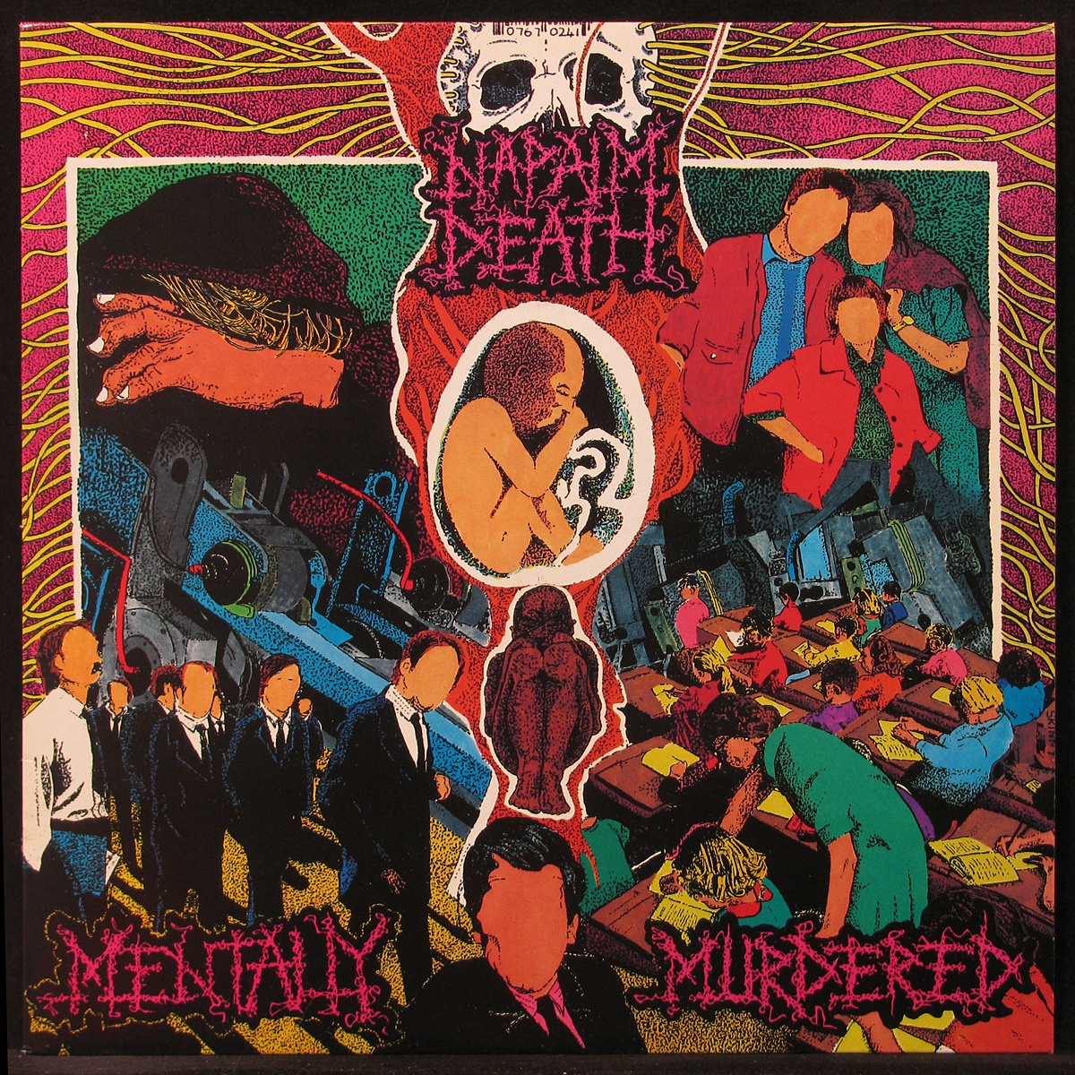 LP Napalm Death — Mentally Murdered (maxi) фото