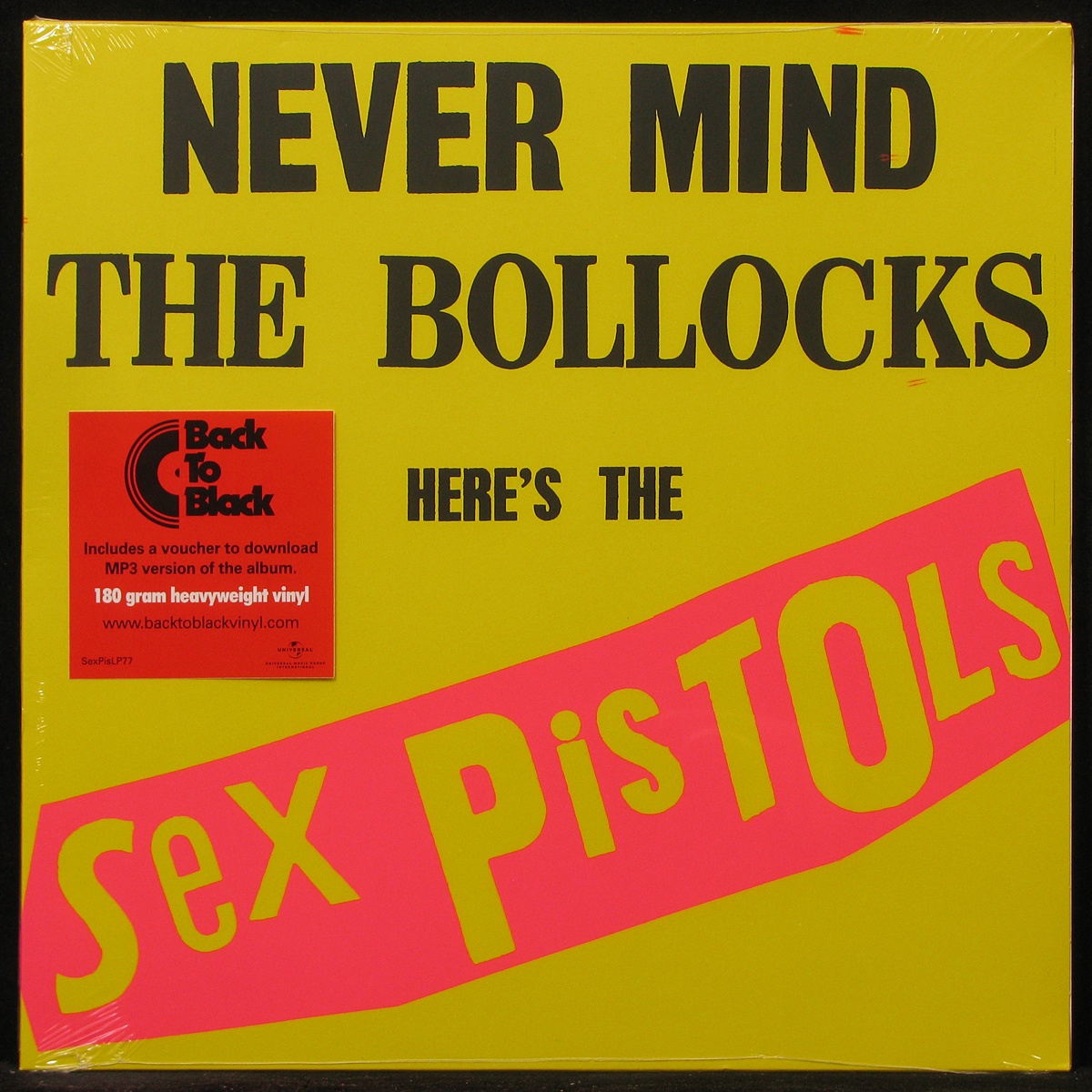 LP Sex Pistols — Never Mind The Bollocks, Here's The Sex Pistols фото