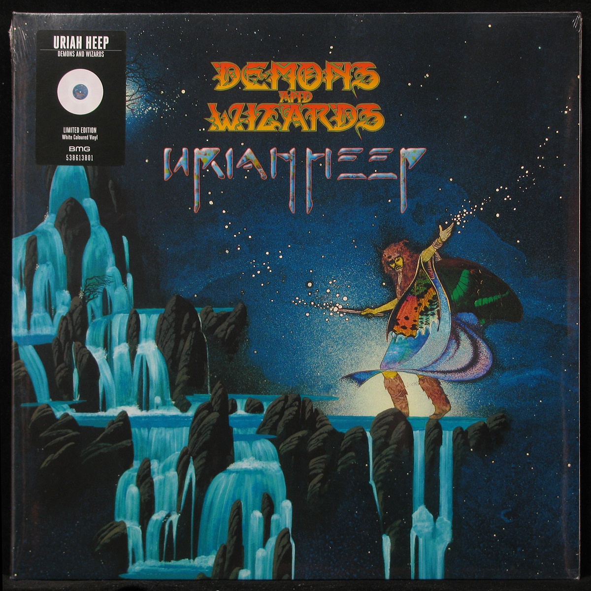 LP Uriah Heep — Demons And Wizards (coloured vinyl) фото
